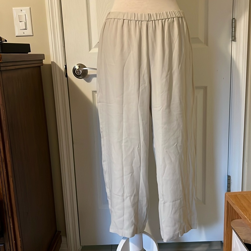 NWT Eille Fisher silk pants